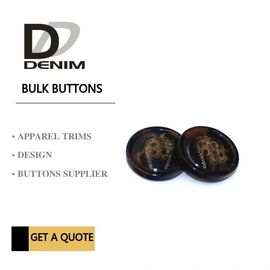 Trim & Polyester Large Coat Buttons , Sourcing Unique Buttons For Clothing